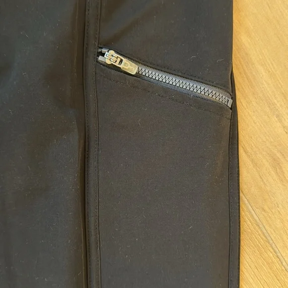 TITLE NINE GENIE STRETCH HIKING CARGO TRAVEL STRAIGHT LEG PANTS BLACK 6 - Picture 8 of 12